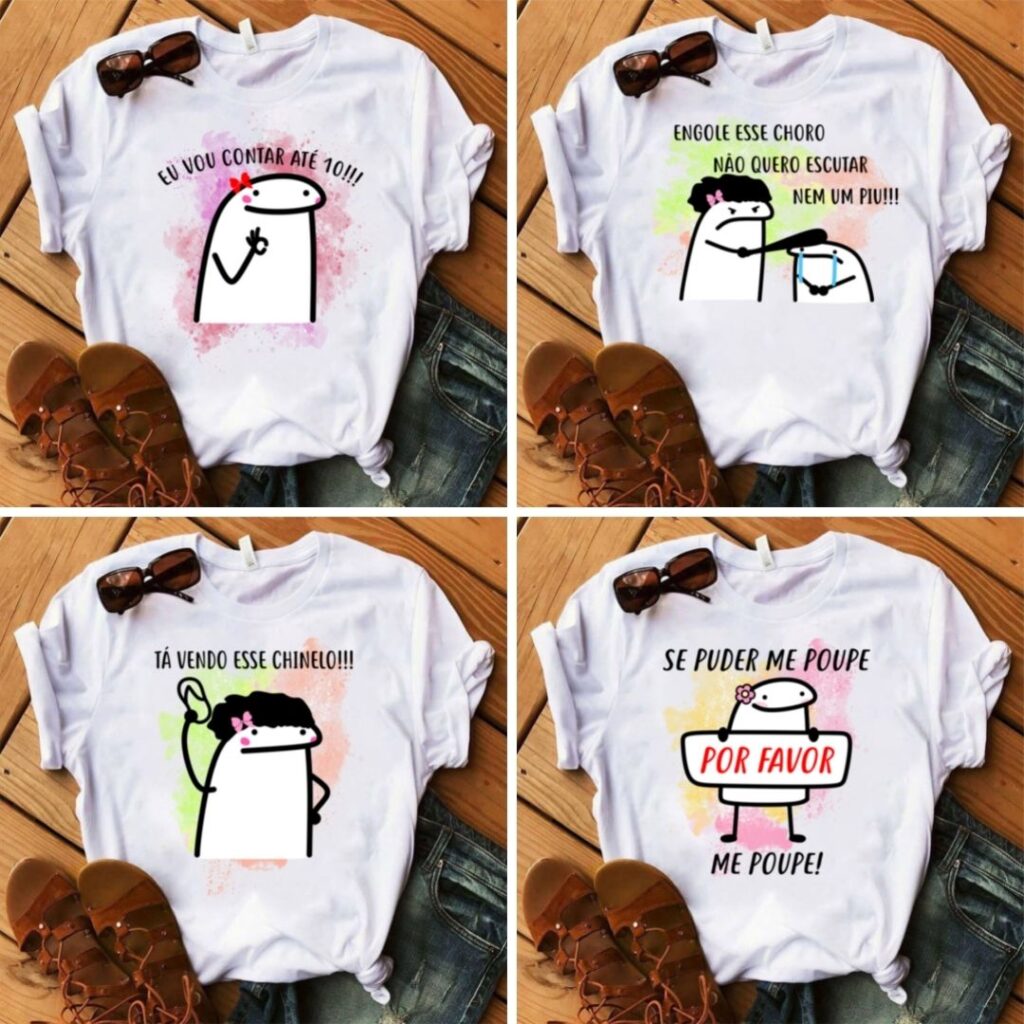 Designs Gráficos para Camisetas e Merch de choro