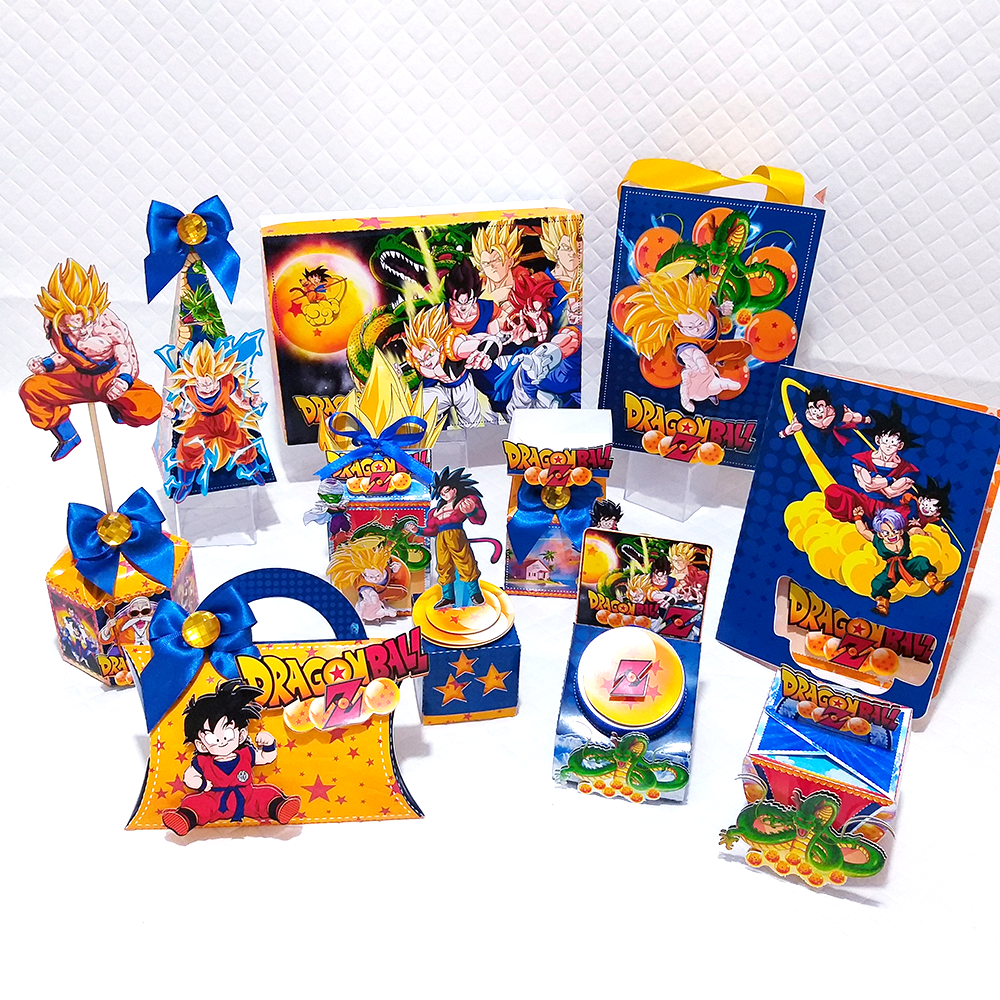 Kit Digital Dragon Ball Z 01 Png - Festas Infantil