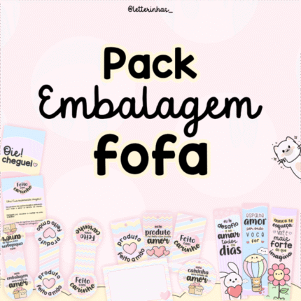 Letterinhas Embalagens Fofas