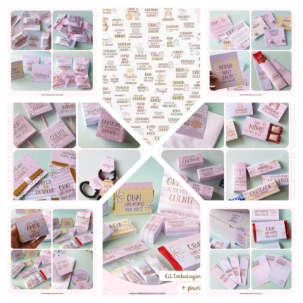 ML- Kit Embalagem fofa