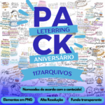 MEGA COMBO LETTERING FRASES PARA ANIVERSÁRIO