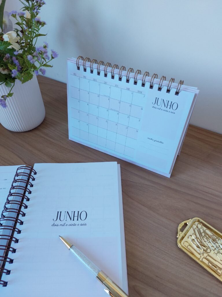 Calendário de mesa