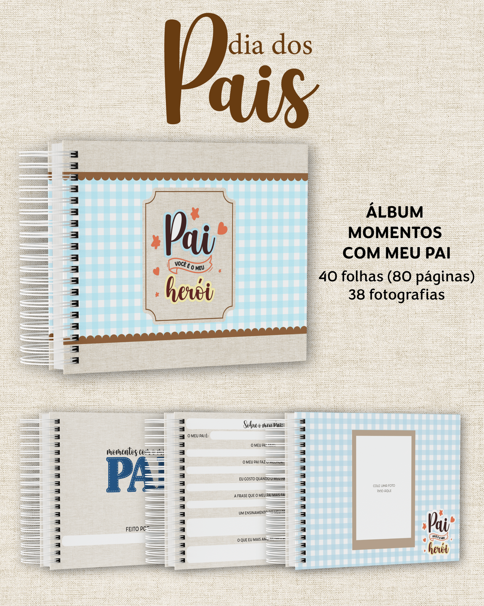 Álbum Momentos Com Meu Pai - Dream Arts