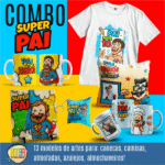 COMBO PAI CARTOON PARA SUBLIMAÇÃO - Ana Melim