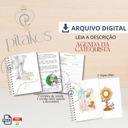 AGENDA DA(O) CATEQUISTA – 2026