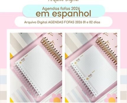 Agenda A5 2026 em Espanhol