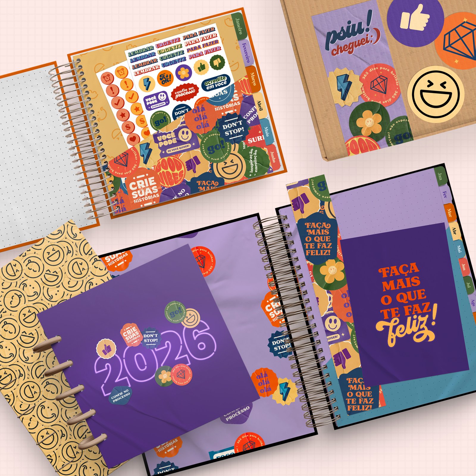Coleção Stickers 2026