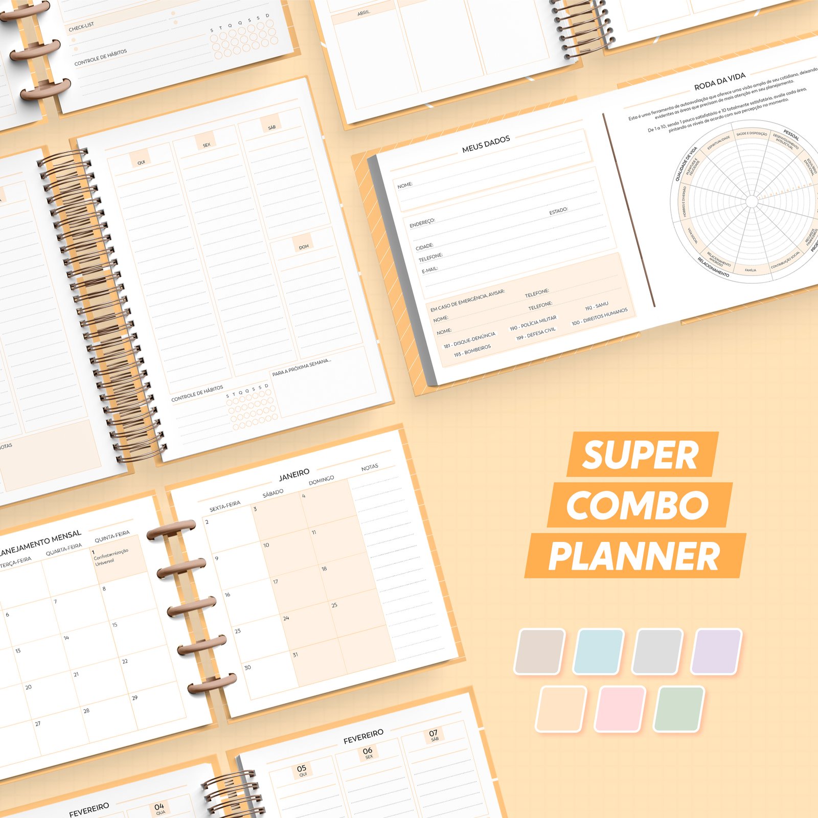 Super Combo Planner 2026 - Wire-o + Costura