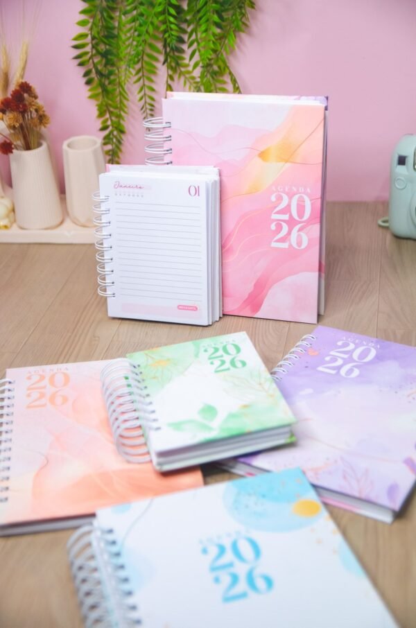 Super Combo Agendas A5 | Datadas + Permanentes + Capas | 126 Miolos Col. Vagalume + 3 bônus - Imagem 19