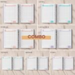 Combo Agendamentos 2026 + Permanente + Datado + Perm. Não Datado | Coleção Vagalume - Amarantto