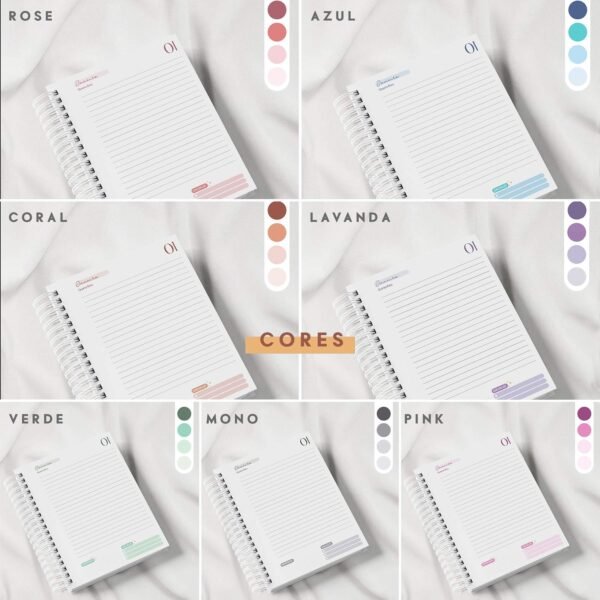 Super Combo Agendas A5 | Datadas + Permanentes + Capas | 126 Miolos Col. Vagalume + 3 bônus - Imagem 28