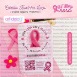 Arquivo Digital – Cartão Xuxinha Laço Outubro Rosa - Art Ideia
