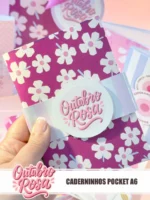 Outubro Rosa 2025 - Caderninho Pocket A6 - Tita - Imagem 6