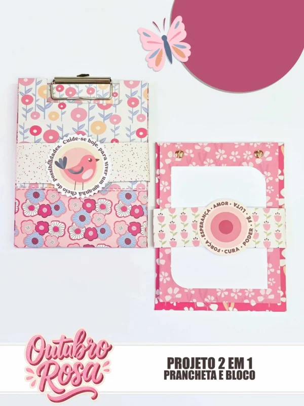 Outubro Rosa 2025 - Projeto 2 em 1 - Tita - Imagem 1