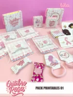 Outubro Rosa 2025 - Kit Printables 01 - Tita