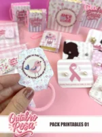 Outubro Rosa 2025 - Kit Printables 01 - Tita - Imagem 7