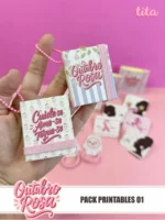 Outubro Rosa 2025 - Kit Printables 01 - Tita - Imagem 5