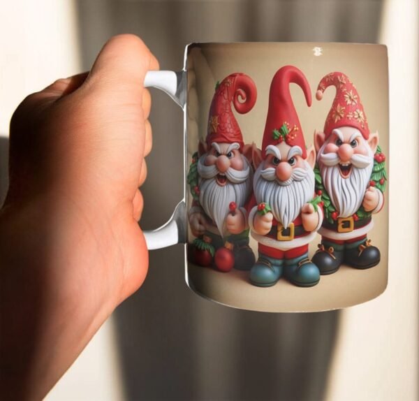 Estampas Duende De Natal 3D - Canecas (Ana Melin) - Imagem 5