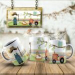 Estampas Fazendinha Canecas - Imagem 3