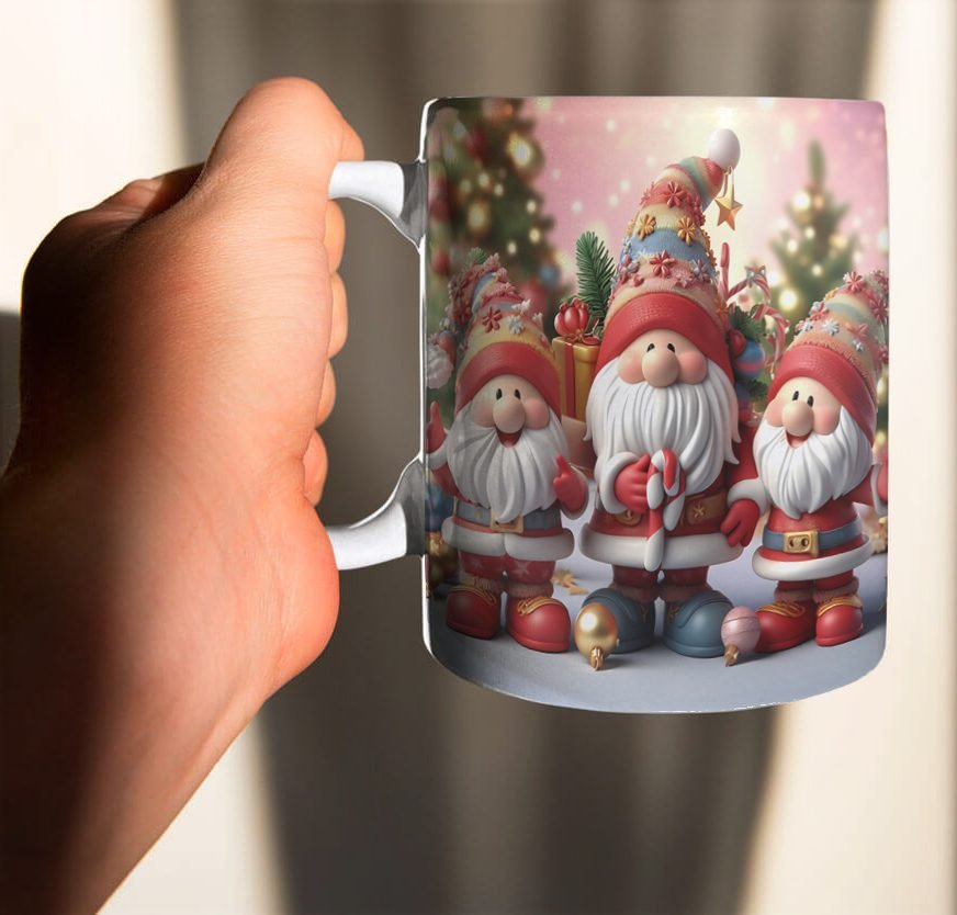 0003 Estampas Duende De Natal 3D - Canecas (Ana Melin) - Imagem 6
