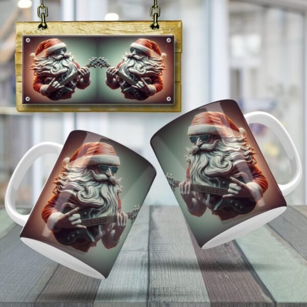 Estampas Noel do Rock 3D - Canecas (Ana Melin) - Imagem 5