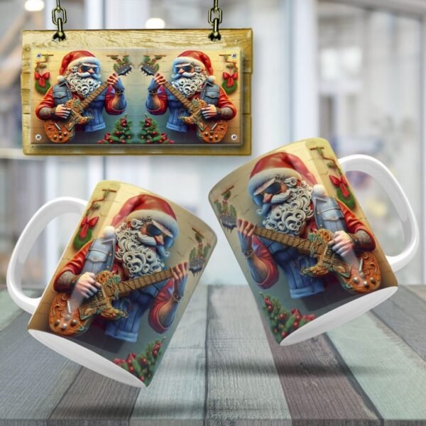 Estampas Noel do Rock 3D - Canecas (Ana Melin) - Imagem 7