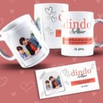 Estampas Canecas -  Família e Dindos (Pop Art) - Imagem 2