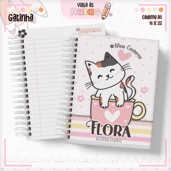 GATINHA - Kit Escolar 2025 (Lina Criativa) - Imagem 1