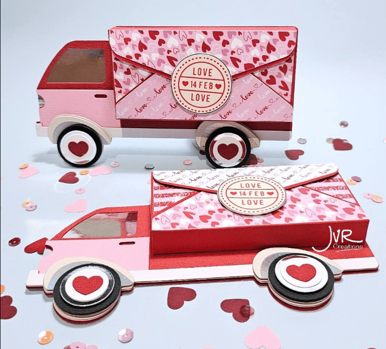 01_TC-CAMION-PORTA-CHOCOLATES Caixinha Caminhão de Chocolate - Imagem 1