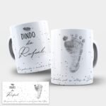 Dinda e Dindo Nossa Senhora Aparecida - 2 Artes Avulsa Caneca - Imagem 2