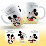 Mickey Animado -  Arte Avulsa Caneca - Imagem 3