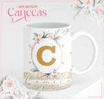 Agenda Permanente - A6 Floral Bege (Lina) - Imagem 2