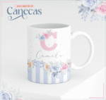 Agenda Permanente - A6 Floral Azul (Lina) - Imagem 2