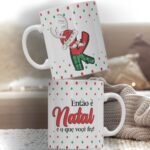 Kit 2 - Canecas Alfabeto Natalino (Personalize) - Imagem 3