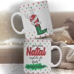 Kit 2 - Canecas Alfabeto Natalino (Personalize) - Imagem 4