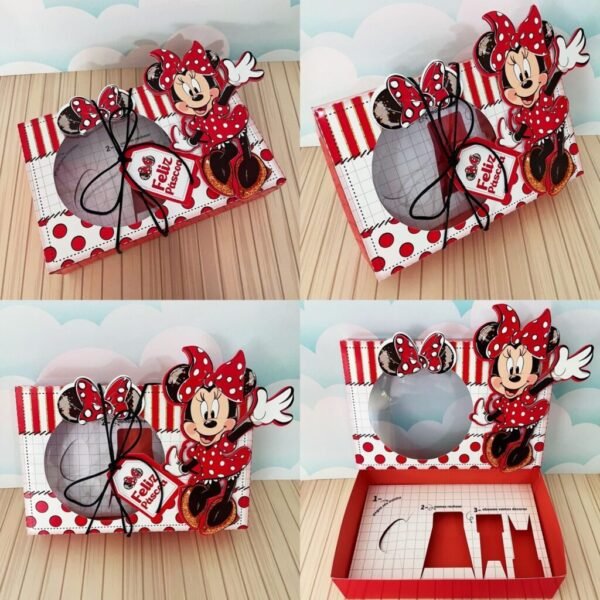Minnie Vermelha Caixa Mini Confeiteiro (Lina) - Imagem 1