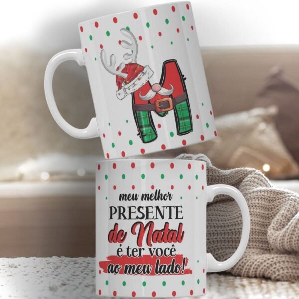 Kit 2 - Canecas Alfabeto Natalino (Personalize) - Imagem 5
