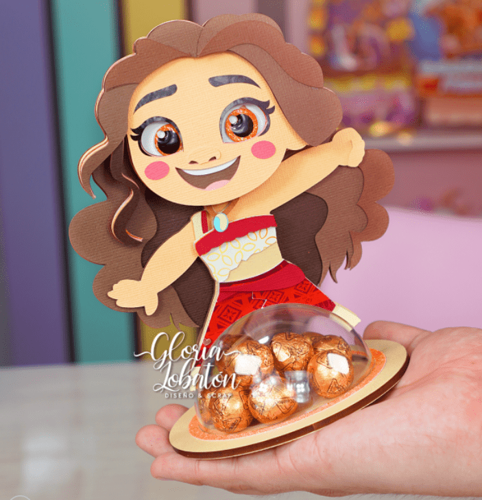 05_TC-GOLOSINERO-MOANA-EN-CAPAS Moana - Porta Bombom - Imagem 1