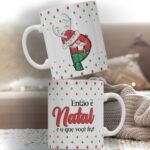 Kit 2 - Canecas Alfabeto Natalino (Personalize) - Imagem 8