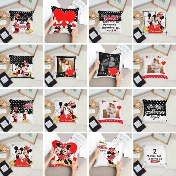 Almofadas Namorados Mickey In Love - Imagem 2