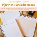 Combo Planners Encadernação | LOVELY (Papel Sorriso)