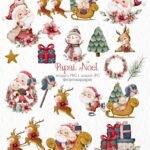 Kit Digital Papai Noel (Carinas Paper)