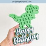 Topo Dinossauro Pop It