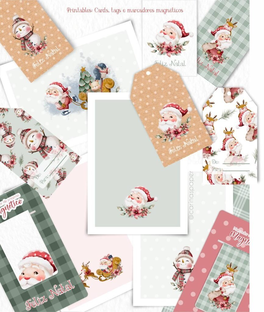 1-3-2-scaled Printables Papai Noel (Carinas Paper) - Imagem 1