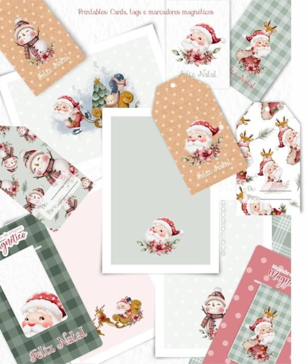 Printables Papai Noel (Carinas Paper) - Imagem 1