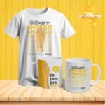 Combo Setembro Amarelo 2023 - Caneca | Camisa