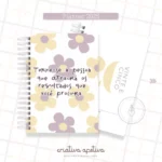 Planner 2025 Lilás e Amarelo (Criativa Afetiva)