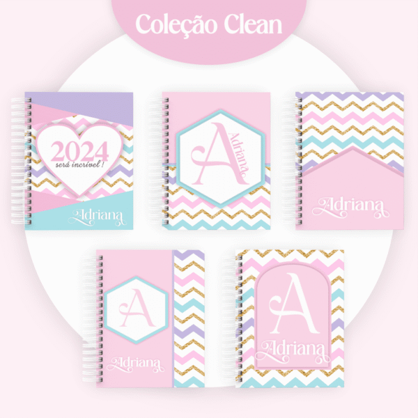 Coleção Clean - 5 Modelos (Pamella) - Imagem 1