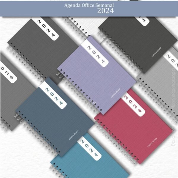 COMBO Agenda Office Semanal 2024 - Imagem 3