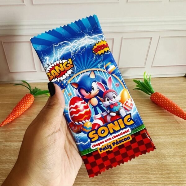Kit Páscoa Sonic (Pamella) - Imagem 1